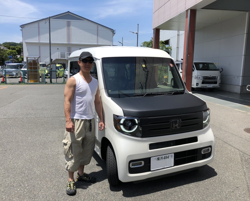 横浜h様 N Van ベッドキット 後部棚板お引渡し 軽キャンピングカー ｏｋワゴン